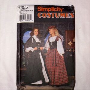 Simplicity costumes S8855 uncut sizes 14-20